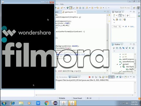 Making an object to jump in java