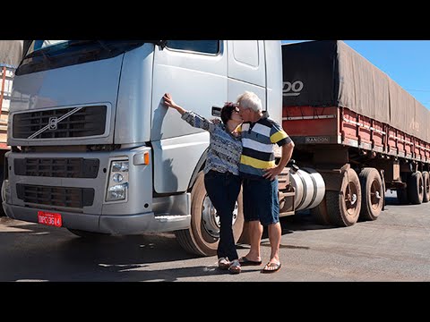 Covid interrompe história de amor de caminhoneiros