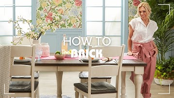 How to Design a Dining Room with Kortney Wilson | The Brick