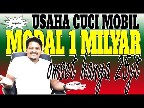 Usaha Cuci Motor Sederhana Update 2020 dengan Modal Tak sampai 3 Juta. 