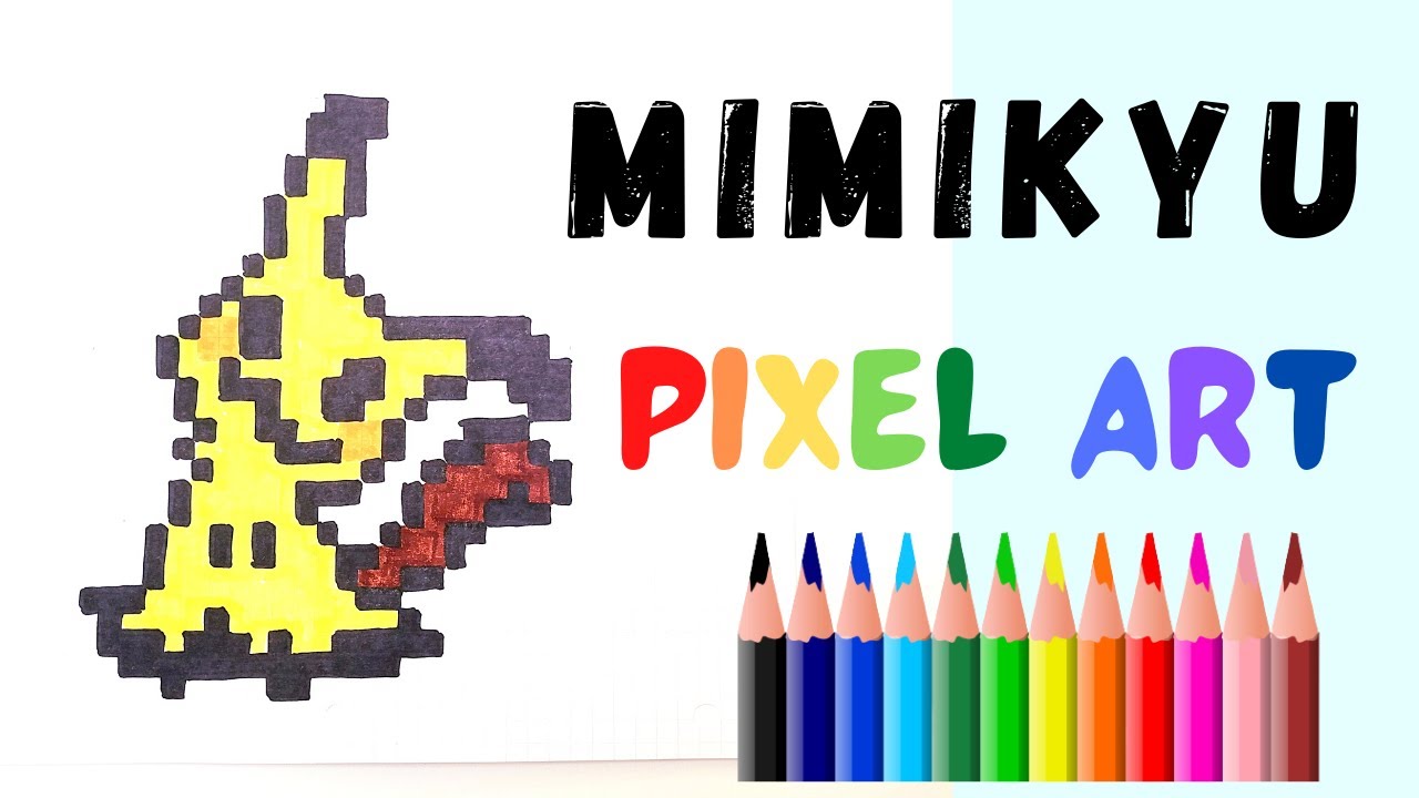👻 Drawing Mimikyu, Dibujando a Mimikyu POKEMON ART [ESP, ENG]