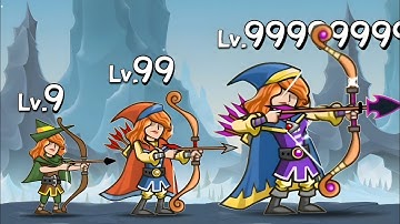 Tower Conquest New Archer Max level update Gameplay