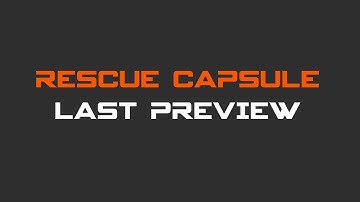 Rescue Capsule (PREVIEW Octane RENDER RAWs)