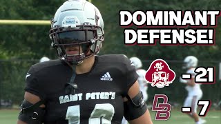 St. Peter's Prep 21 Don Bosco 7 | Week 2 Highlights | Title Game Rematch!