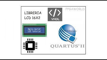 Implementación de LCD 16x2 en VHDL (Quartus II-Cyclone IV)
