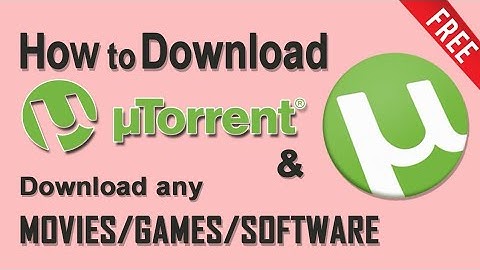 How to download and install uTorrent in windows 7/8/8.1/10 - Hindi | urdu || u torrent
