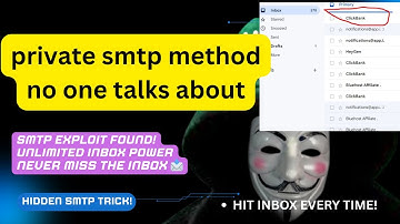 I Discovered a SECRET SMTP Method to Hit Inbox Every Time