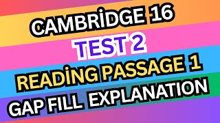 Cambridge IELTS 16 Test 2 Reading Passage 1 (Q9–13) | Gap Fill Explanation &amp; Tips