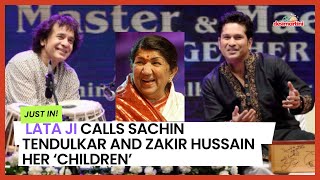 Lata Mangeshkar calls Sachin Tendulkar and Zakir Hussain her children ||Bollywood Update