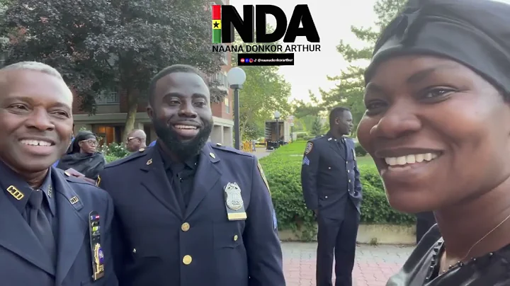 NYPD - African Law Enforcement Organization donate...