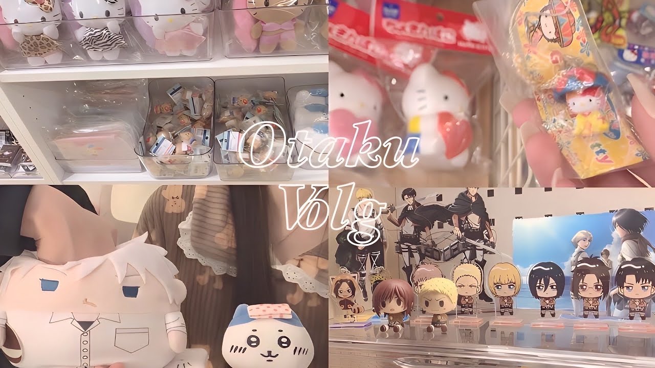 혼자 대전 굿즈샵 소품샵 구경하기((๑✧ꈊ✧๑))..♡༘ | 구독자이벤트 공지 • 귀멸의칼날 • 진격의거인 • 주술회전 • 굿즈깡 •오타쿠 브이로그 