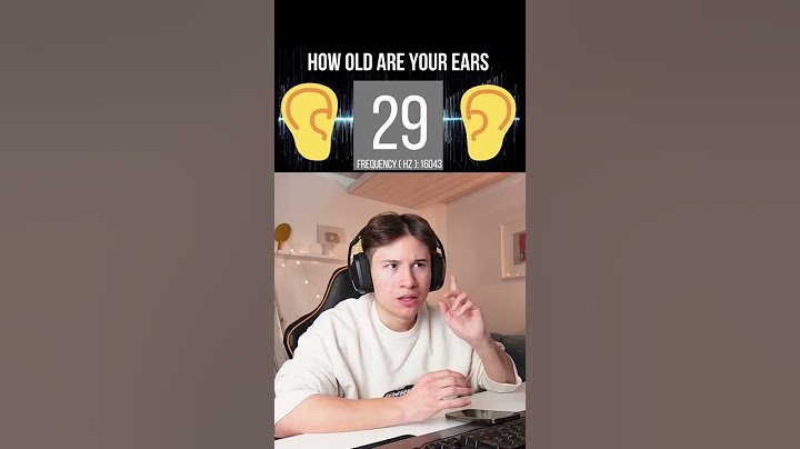 Wie ALT ist dein Gehör? 😳