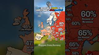 What percentage of people in your country supports death penalties? #map #mapper