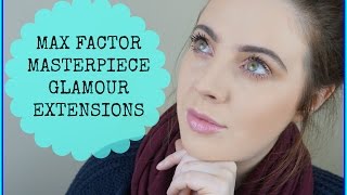 FIRST IMPRESSION! Max Factor Masterpiece Glamour Extensions Mascara