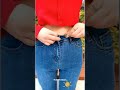 It doesn&#39;t matter if the pants are too big try this waist buttonuckle✨✨ #pant p#shorts #waistbutton.