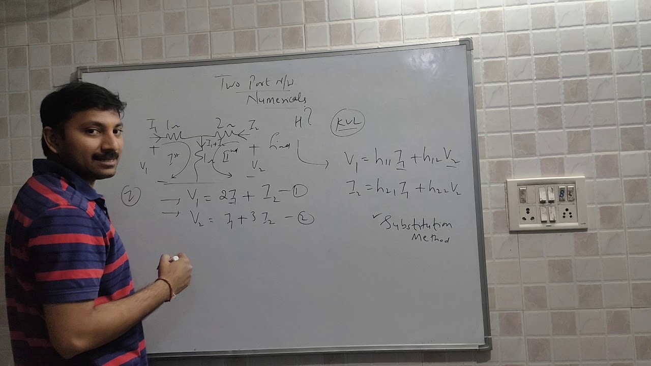 Numericals on two port network youtube