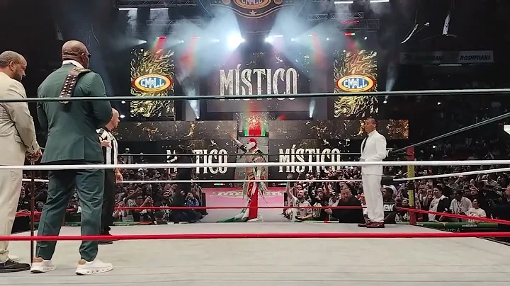 Entrada de Místico, AEW , Grand Slam, Arena Mexico 2025