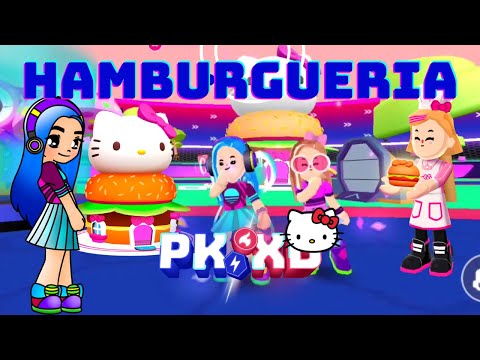COZINHANDO NA HAMBURGUERIA HELLO KITTY - PK XD