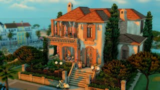 Tartosa Pizzeria🍕 // The Sims 4: Speed Build (With CC)