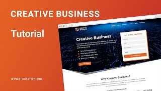 Creative Business Child Theme for Divi - Tutorial