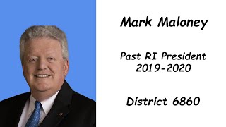 Past RI President Mark Maloney 2024 MS-PETS Presentation