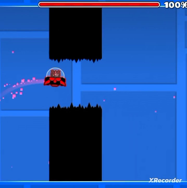 Trying to make a hard gd Level (Ufo Completed) gd shorts 