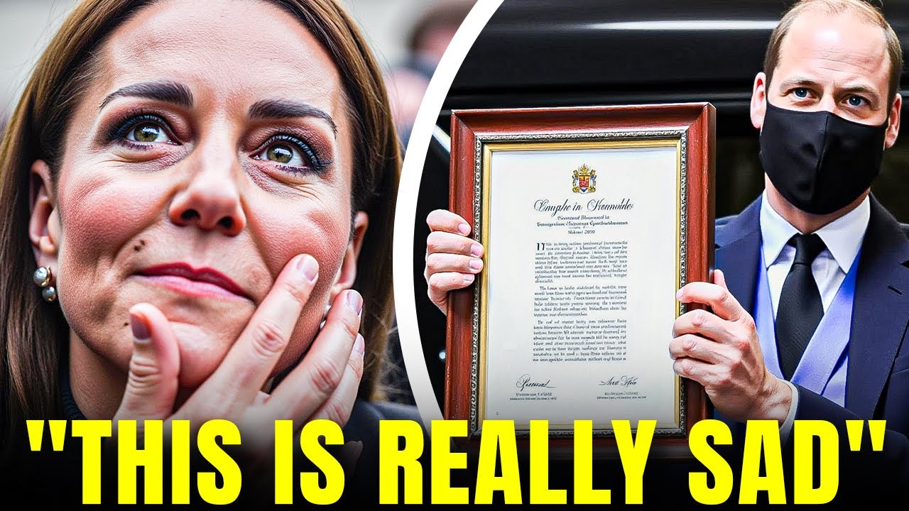 1 MIN AGO: Buckingham Palace CONFIRMS TRAGIC Announcement About Catherine -  YouTube