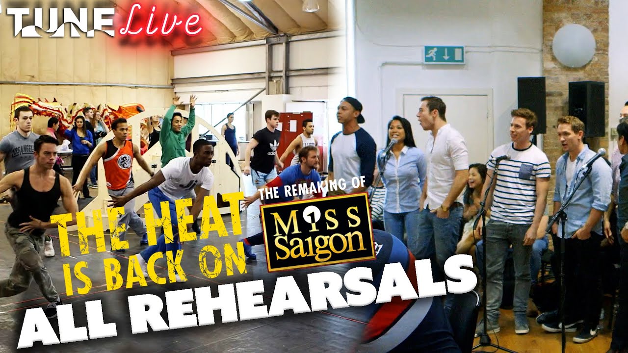 В репетиционной комнате | Жара набирает обороты: ремейк «Мисс Сайгон» | TUNE Live