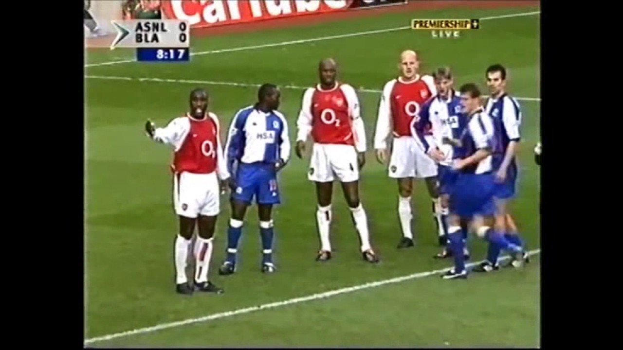 Arsenal 1 0 Blackburn Rovers 2003 04 Pl 1st Half Youtube