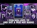 I REACHED *LEVEL 39* IN SEASON 2 AND 2K GAVE ME A FREE HOF BADGE! WHICH ONE DID I GET? NBA 2K21