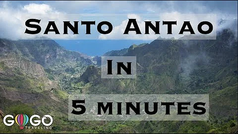 TRAVELING TO SANTO ANTAO IN CAPE VERDE IN 5 MINUTES