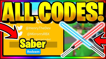 ALL *20* NEW SECRET OP WORKING CODES! Roblox Saber Simulator