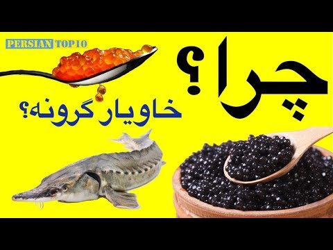 چرا خاويار قيمت بالايى دارد و با ارزش است
