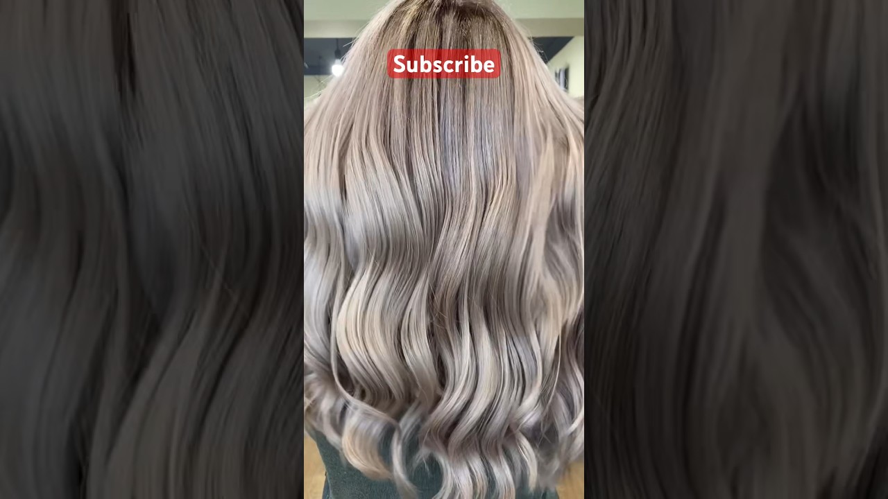 Silver Blond Hair Wella ColorTouch 