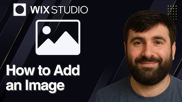 How to Add an Image on Wix Studio | Wix Tutorial 2025