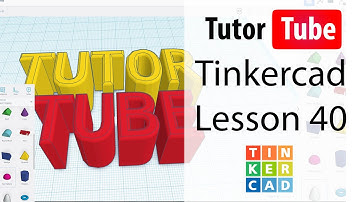 Tinkercad Tutorial - Lesson 40 - Sharing your Designs as a Public Link