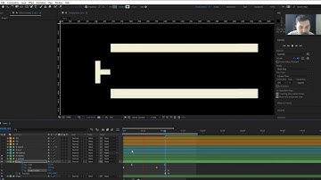 Glitch Text Animation In Adobe After Effects : E letter animation