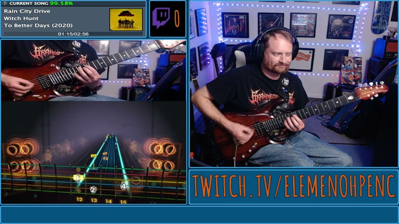 [ROCKSMITH CDLC] Rain City Drive - Witch Hunt (Lead 98.93%)