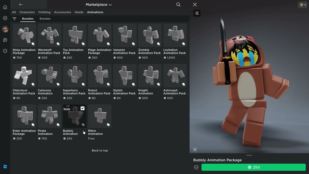 Me Ranking All Roblox Animations YouTube Maxresdefault 
