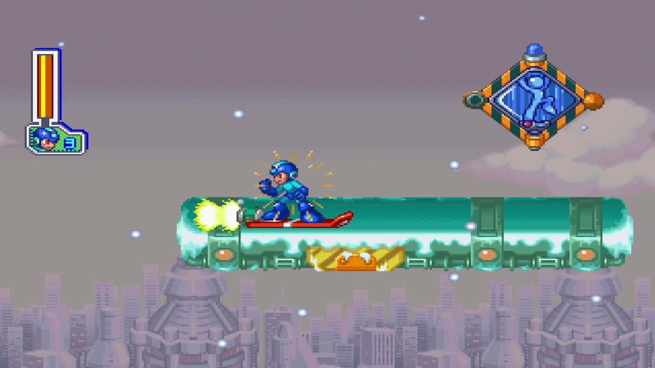 Mega Man 8 - Frost Man - Jump Jump, Slide Slide