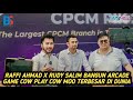 RAFFI AHMAD KOLABORASI DENGAN RUDY SALIM BANGUN ARCADE GAME COW PLAY COW MOO 2024 TERBESAR DI DUNIA