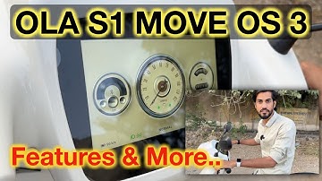 OMG😍 Ola S1 M Move OS 3 Beta mil gaya | Ye Features to sach m kamal ka hai #olas1 #moveos3