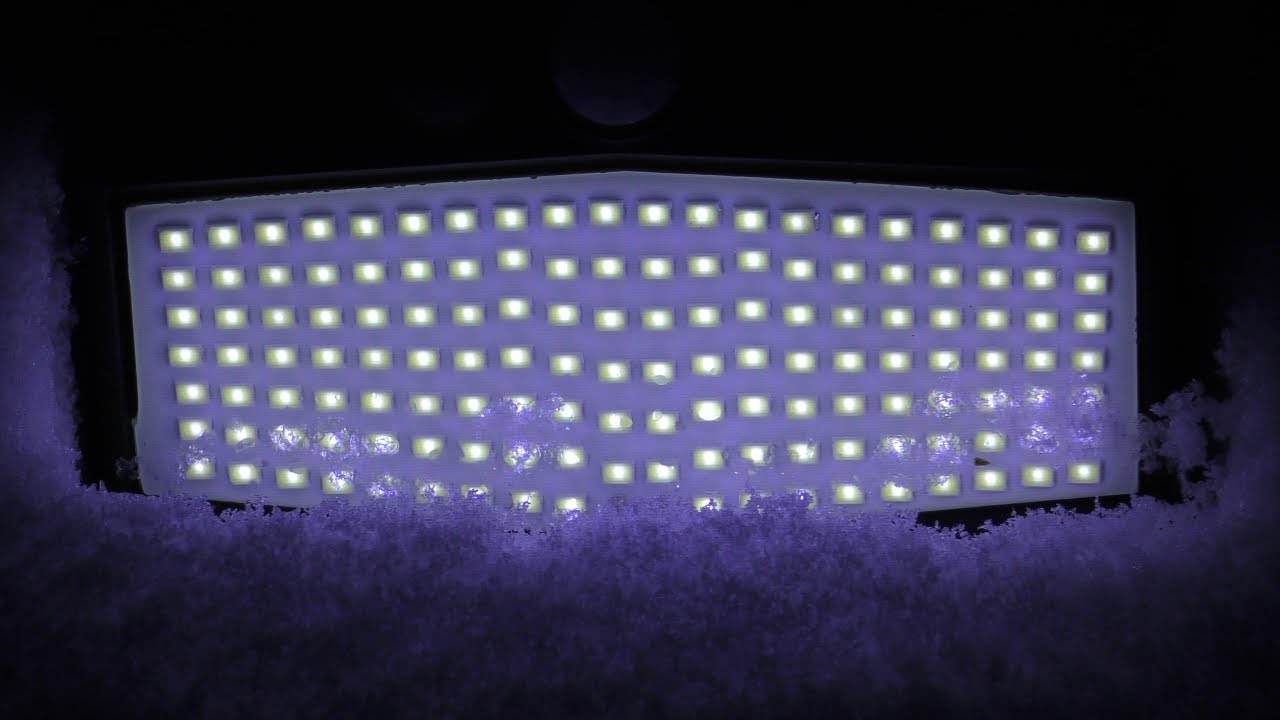 Solar Lights in The Snow!  Work or Fail?