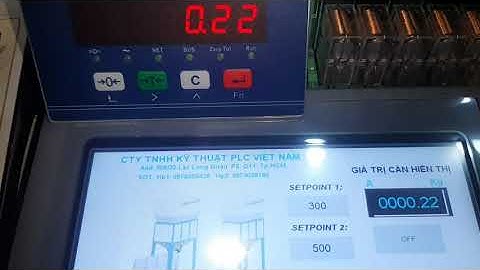 Weight indicator  BC360L connect HMI Samkoon