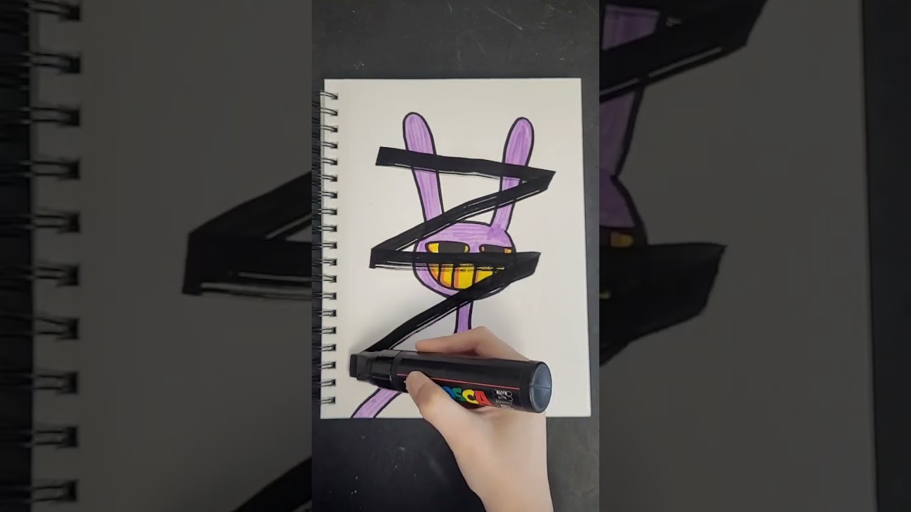 I destroyed my drawing of Jax