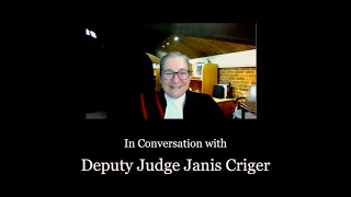 Conversation with Deputy Judge Janis Criger Part 2: Tips on Opening Statements