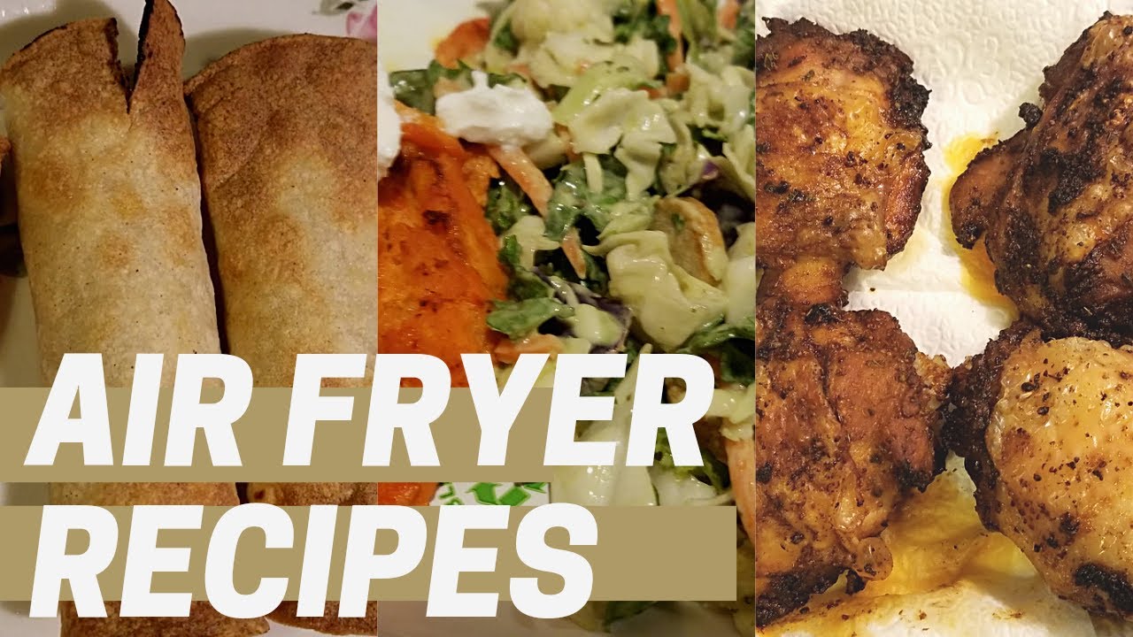 AIR FRYER RECIPES | EASY AIR FRYER RECIPES FOR BEGINNER COOKS | CHICKEN