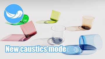 How to use new Caustic mode in Light Tracer Render 2.6