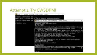 #Doscember: Running MS C 7.0 In Dosbox