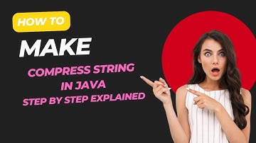 Java Program to Compress a String | Coding Interview Question | Java 8 Example #interview #video